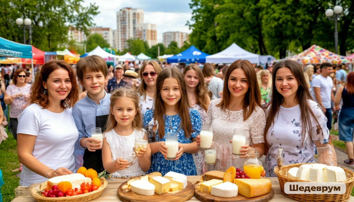 Фестиваль "Молочная страна" и город Уфа